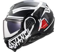 LS2, Casque Moto Modulable ADVANT II Tape Black, M