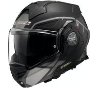 LS2, Casque Moto modulable ADVANT X METRYK Matt Titanium, XXL