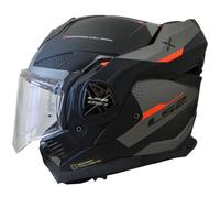 LS2, Casque Moto modulable ADVANT X Oblivion Matt Black Titanium, S