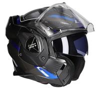 LS2, Casque moto modulable ADVANT X SPECTRUM Black Titanium Blue, XXL