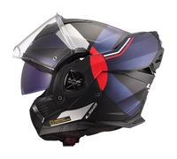 LS2, Casque Moto Modulable ADVANT X Ultra Matt Blue Red, XS
