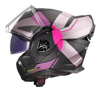 LS2, Casque Moto Modulable ADVANT X Ultra Matt Grey Purple, S