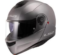 LS2, Casque Moto Modulable Strobe II Matt Titanium, XXL