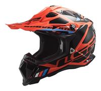 LS2 Casque moto MX700 Subverter Evo II Stomp Fluo Orange / Black L