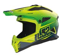 Ls2 Mx708 Fast Ii Duck Off-road Helmet Vert 2XL
