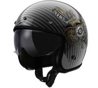 LS2 Casque moto OF601 Bob II Carbon Custom XXL