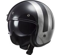 LS2 Casque moto OF601 Bob II Lines Black / Jeans S