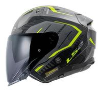 LS2 Casque moto OF603 Infinity II Carbon Urus H-V Yellow S