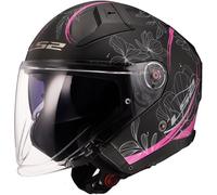 LS2 Casque moto OF603 Infinity II Lotus Matt Pink L