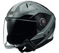 LS2 OF603 Infinity II Casque Jet, gris-blanc, taille 2XL pour homme