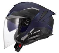 LS2 Casque moto OF618 Verso II Air Matt Navy Blue XXL