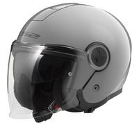 LS2 OF620 Classy Solid Casque jet, gris, taille L pour homme