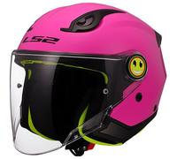 LS2 Casque moto OF622 Funny II Junior Pink S