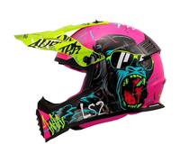 Ls2 Casque Off-road Junior Mx437 Fast Ii Mini Gorilla