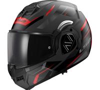 LS2 FF906 Advant Kuka Casque, noir-rouge, taille 2XL pour homme
