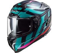 LS2 Challenger Flames Casque de moto Mixte