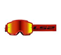 LS2 Charger Lunettes de motocross, rot