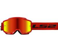 LS2 Charger Lunettes de motocross, Rouge
