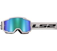 Ls2 Charger Off-road Goggles Blanc Iridium