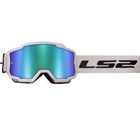LS2 Charger, lunettes de protection Taille unique Blanc/Noir Vert Réfléchissant Blanc/Noir Vert Réfléchissant