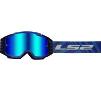LS2 Charger Pro Lunettes de motocross, bleu