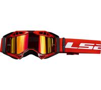LS2 Crossbrille Aura Pro - Schwarz/Rot