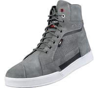LS2 Downtown Chaussures de moto perforées, gris, taille 45 pour homme