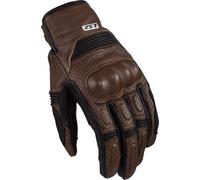 LS2 Duster Gants de moto perforés, Brun foncé, Taille S
