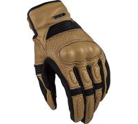 LS2 Duster Gants de moto perforés, Marron clair/noir, Taille S
