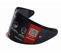 LS2, Ecran pour casque moto FF820 RAPID III, Teinté Foncé
