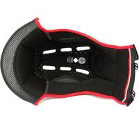 LS2 FF313, doublure XXL Rouge Foncé Rouge Foncé