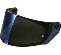 LS2 FF320/FF353/FF800, miroir de la visière Bleu Réfléchissant Bleu Réfléchissant