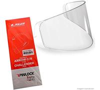 LS2 FF323/FF327 Max Vision 70 Lentille Pinlock (Clear,One Size)