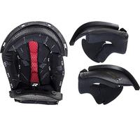 LS2 FF323 Racing FIM, déflecteur de vent L Noir Noir