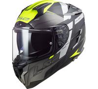 LS2 FF327 Challenger Allert casque couleur : jaune mat, taille : L (59/60)