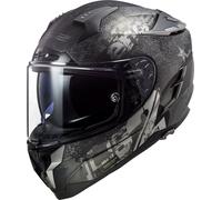 LS2 FF327 Challenger Flex, casque intégral XXS Noir Mat Noir Mat