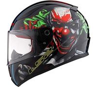 LS2 FF353 RAPID HAPPY DREAMS GLOW-IN-THE-Dark Scarary CLOWN (M)