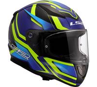 LS2 FF353 RAPID II FLITZ Integralhelm fluo gelb-blau XS