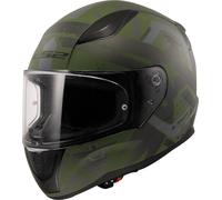 LS2 FF353 Rapid II Thunderbirds Casque, noir-vert, taille S pour homme