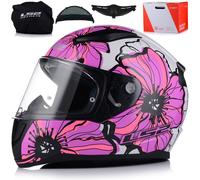 Ls2 Ff353 Rapid Poppies / Pink XS