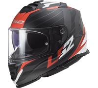 Ls2 Ff800 Storm Ii Nerve Casque, Noir-Rouge, Taille Xs Pour Hommes Noir Rouge