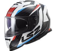 §Casque Intégral LS2 FF800 Storm II Racer Rouge-Bleu§
