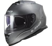 LS2 FF800 Storm Solid Casque, argent, taille 2XL pour homme