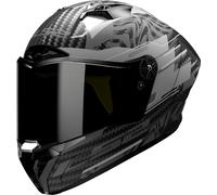 LS2 FF805 Thunder Carbon GP Polar, casque intégral XL Noir Mat Noir Mat