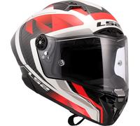 LS2 FF805 Thunder GP Aero Raute, casque intégral XL Noir/Blanc/Rouge Noir/Blanc/Rouge