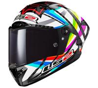 LS2 FF805 THUNDER GP FLASH Integralhelm glossy schwarz XL