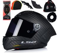 LS2 FF805 Thunder GP Pro FIM Carbon Helmet, carbon matt, 2XL (63/64)
