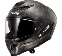LS2 FF807 Dragon Forged Carbon Casque, charbon, taille M pour homme