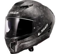 LS2 FF807 Dragon Forged Carbon Casque, charbon, taille S pour homme