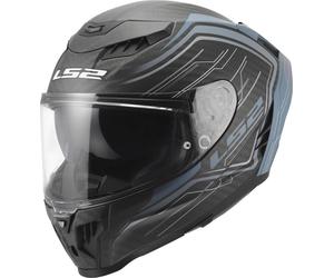 LS2 FF807 DRAGON SUBIC Integralhelm matt blau petrol XS